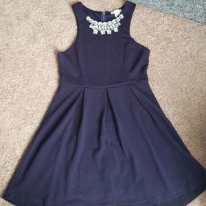 Agaci Midnight Blue Cocktail Dress
